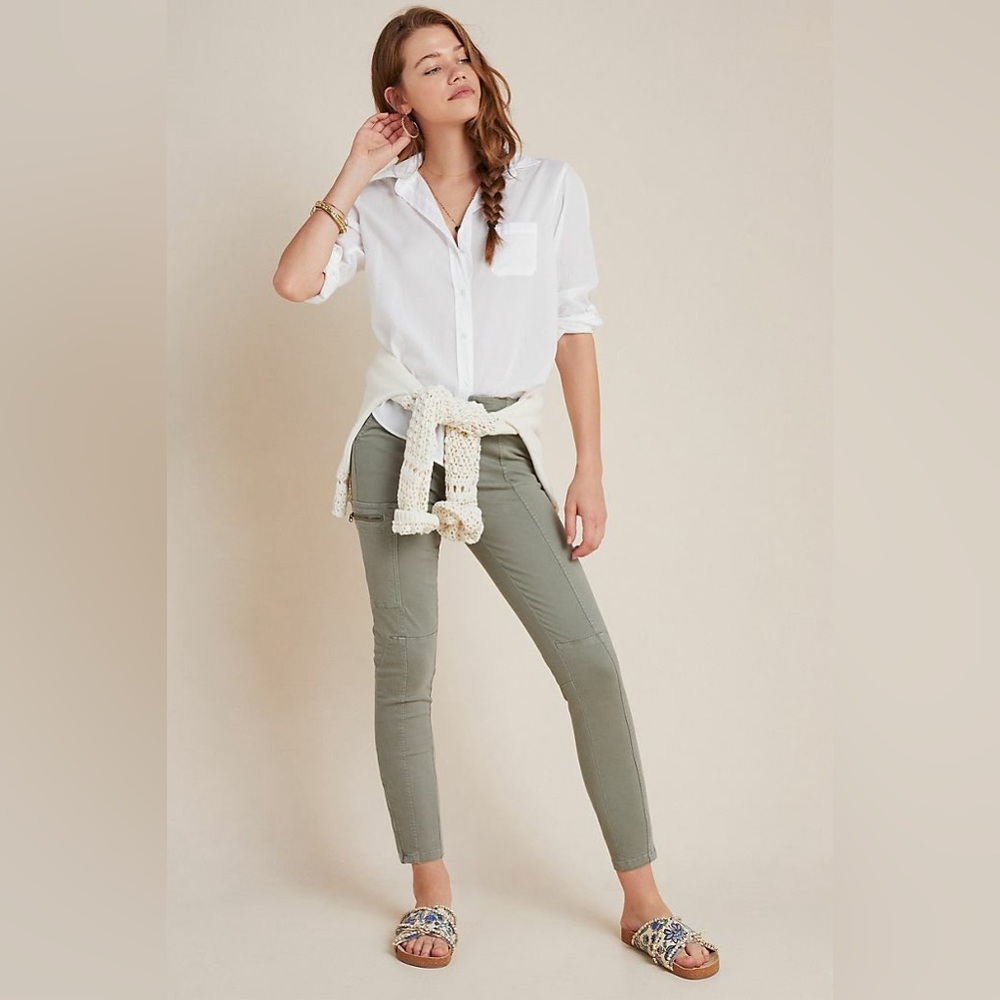 Anthropologie Jefferson Slim Moto Pant